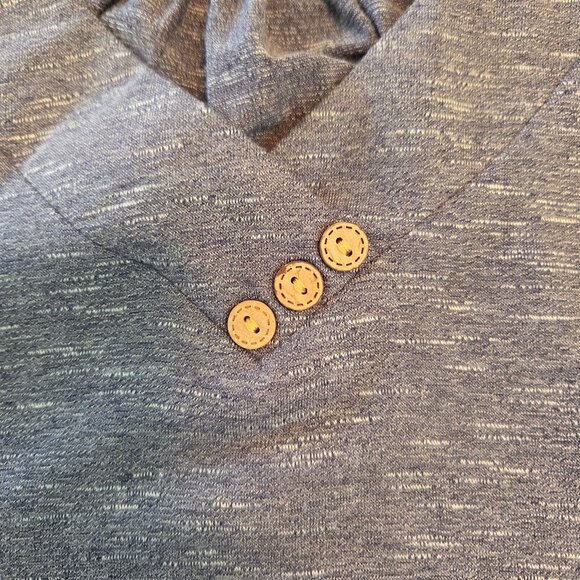 U.Vomade Women’s Top, Carbon Purple Gray, 2XL - Never Worn - Picture 3 of 9